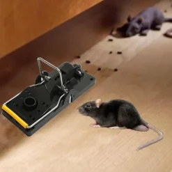Hot 4Pcs Professional Mouse Traps Mousetrap Strong Easy Catcher Control Reusable Skadedyrsfælder