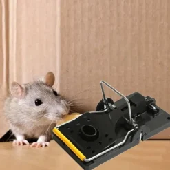 Hot 4Pcs Professional Mouse Traps Mousetrap Strong Easy Catcher Control Reusable Skadedyrsfælder