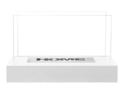 Clearance Pejs HOME bio-pejs hvid mat økologisk pejs ethanol pejs 36 cm x 18 cm x 22 cm Brænder med TÜV sikkerhedscertifikat Pejse