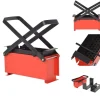Tilbehør Til Brændeovne & Pejse^Pejseredskaber - Living briketpresser til papir 34x14x14 cm sort og rød