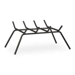 Clearance Pejsrist, Stål, 20x45,5x36 cm, Sort Tilbehør Til Brændeovne & Pejse