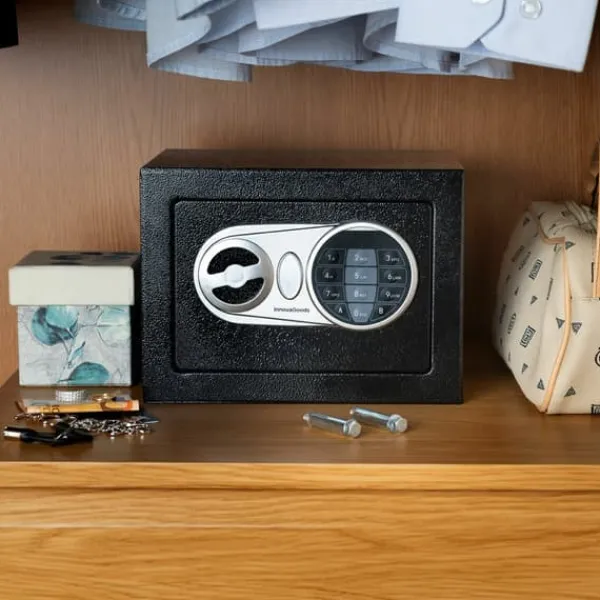 Discount Pengeskab med elektronisk lås Safeck InnovaGoods Pengeskabe