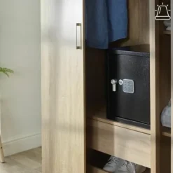 Pengeskabe^Pengeskab med elektronisk lås Yale Sort 40 L 39 x 35 x 36 cm Rustfrit stål