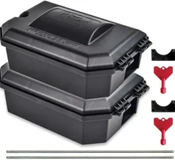 Skadedyrsfælder^Pest Expert® Rat Bait Station Boxes (Twinpack)