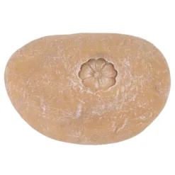 Havesten & Trædesten^Pet Memorial Garden Stone DIY Bogstaver Småsten - Små blomstersand Gul sten til hunde og katte