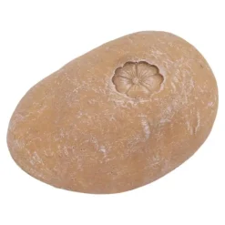 Havesten & Trædesten^Pet Memorial Garden Stone DIY Bogstaver Småsten - Små blomstersand Gul sten til hunde og katte