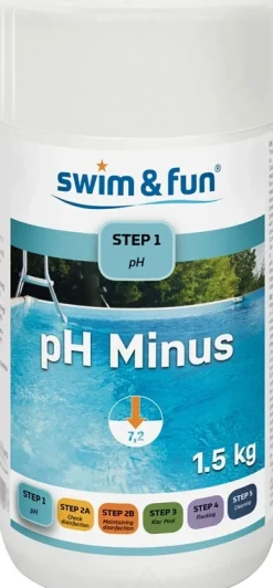 Pool- & Spatilbehør^PH Minus 1,5 kg