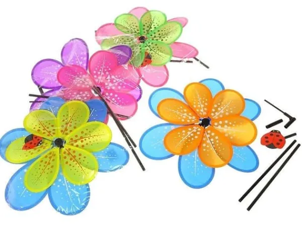 Pinwheel 37cm MIX Vinddekoration