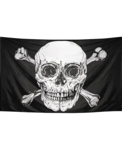 Discount Pirat flag Jolly Roger 200 x 300 cm. Size-Standard Flag & Vindposer