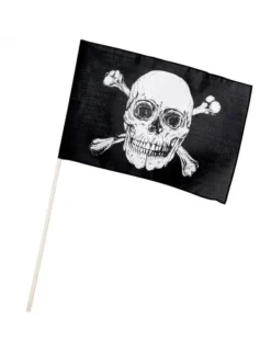 Outlet Piratflag på søm 30 x 45 cm. Size-Unique Model Flag & Vindposer
