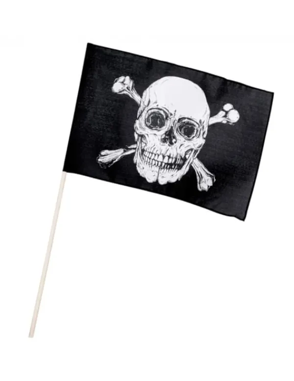 Outlet Piratflag på søm 30 x 45 cm. Size-Unique Model Flag & Vindposer