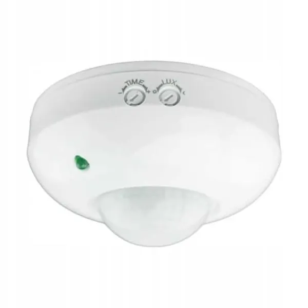 Bevægelsesdetektorer^PIR-bevægelsessensor CP-8B HVID loft maks. 300W