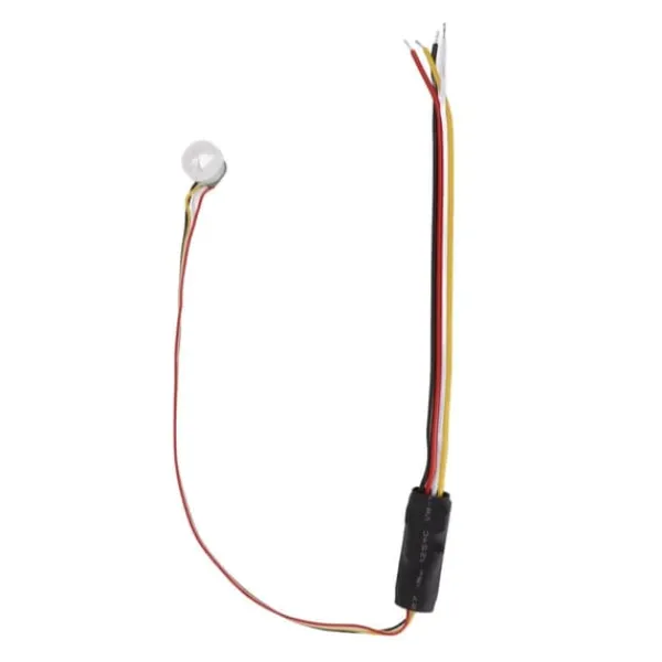 Sale PIR-bevægelsessensor Smart detektion 120 graders registreringsvinkler Mini infrarød sensordetektor til LED-lys DC5-24V Bevægelsesdetektorer
