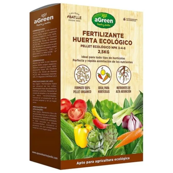 New Plant fertiliser aGreen 2,5 kg Ecological Gødningsmidler