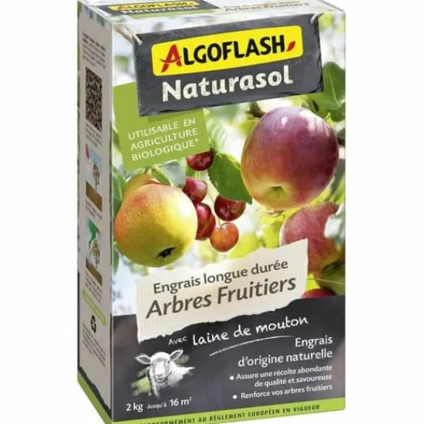 Discount Plant fertiliser Algoflash Naturasol ABIOFRUI2 Fruity 2 Kg Gødningsmidler