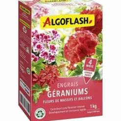Clearance Plant fertiliser Algoflash SMART1N Geranium Flowers 1 kg Gødningsmidler