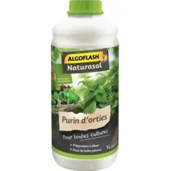 Gødningsmidler^Plant fertiliser Algoflash Naturasol Nettle 1 L