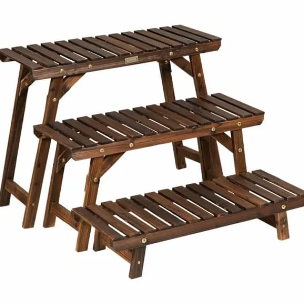 Plantestativer^Plante Hyldereol, 70×25×15 cm, Naturlig