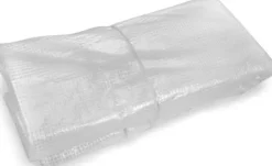 Plante telt udendørs cover - 2x4,5 m - 9m2 overflade - hvid - udskiftning af sejl Drivhus