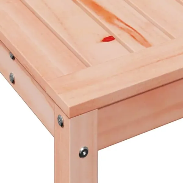 Best Plantebord i massivt douglasgran med hylde | Størrelse: 82,5x35x75 cm Plantningsbænke