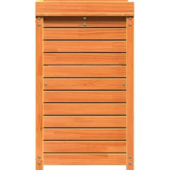 Plantningsbænke^Plantebord i massivt fyrretræ med hylder - Pottebord til have | Størrelse: 82,5x50x86,5 cm | Farve: Brun