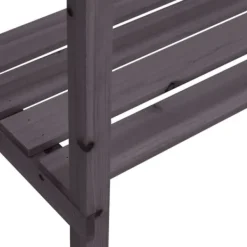 Plantningsbænke^Plantebord i massivt grantræ med hylder | 78x38x82,5 cm | Farve: Natur | Størrelse: 78x38x82,5 cm