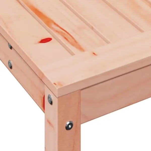 New Plantebord med hylde i massivt douglasgran - Robuste træmøbler | Størrelse: 108x35x75 cm Plantningsbænke
