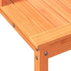 Outlet Plantebord med hylder i massivt fyrretræ | Mål: 82,5x50x109,5 cm | Farve: Brun Plantningsbænke