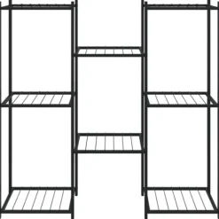 Sale Planteborde - Living blomsterstativ 83x25x80 cm jern sort Plantestativer