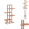 Planteborde - Living plantestativ 86x36x139 cm cedertræ Plantestativer