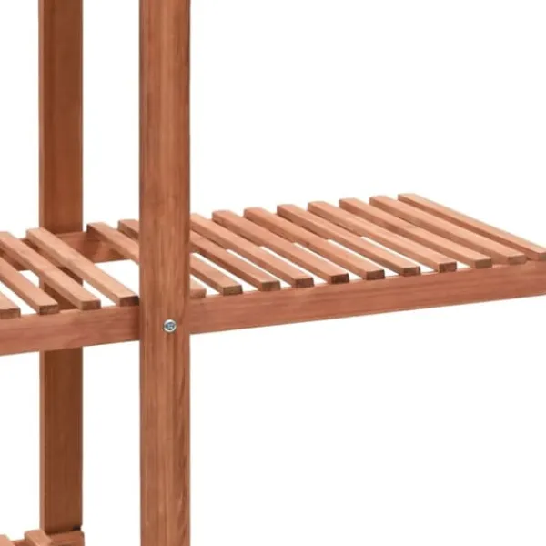 Planteborde - Living plantestativ 86x36x139 cm cedertræ Plantestativer