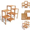 Clearance Planteborde - Living plantestativ til haven 97 x 31 x 87 cm Plantestativer