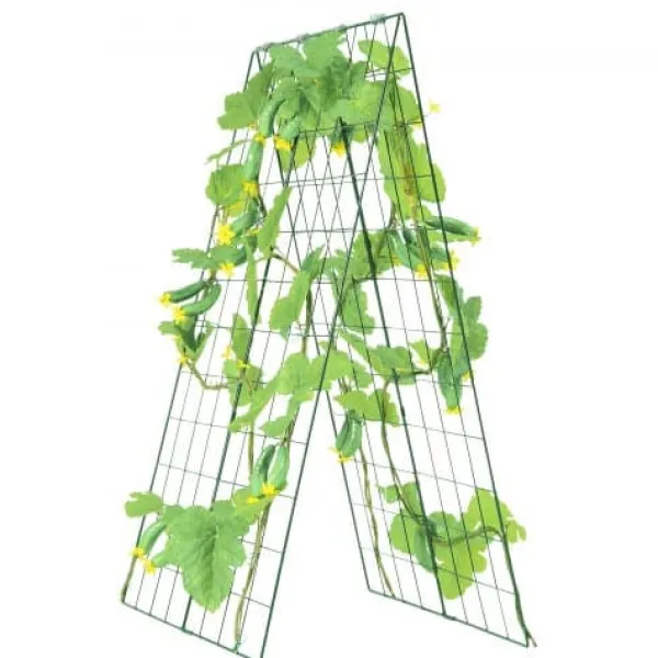 Krukker & Plantebeholdere^Planteespalier, 117x84 cm, Grøn, Metal