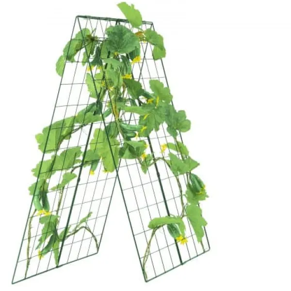 Krukker & Plantebeholdere^Planteespalier, 117x84 cm, Grøn, Metal