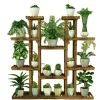 Online Planteholder, 9 niveauer, holdbart træ- og metaldesign,BRUN Plantestativer