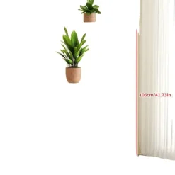 Best Planteholder, 6 niveauer, metal konstruktion,6lag-hvid Plantestativer