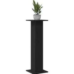 Plantestativer^Planteholder 2 stk - Modern planteudstiller i sort eg | Størrelse: 30x30x95 cm