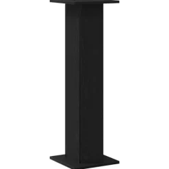 Plantestativer^Planteholder 2 stk - Modern planteudstiller i sort eg | Størrelse: 30x30x95 cm