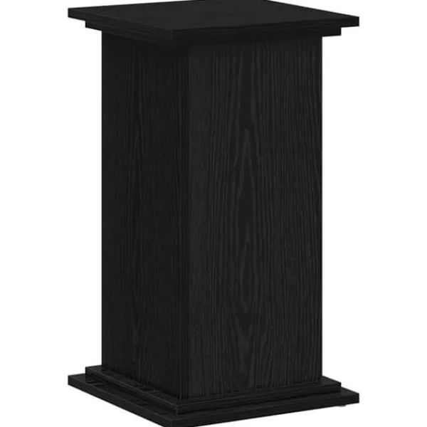 Plantestativer^Planteholder i sort eg - Moderne plante stativ | Størrelse: 33x33x60 cm