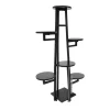 Outlet Planteholder, 7-lags design, indendørs og udendørs brug,sort Plantestativer