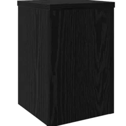 Sale Planteholder sæt 2 stk - Moderne plante stands i sort eg | Størrelse: 20x20x30 cm Plantestativer