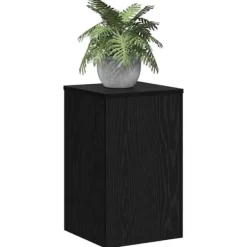 Plantestativer^Planteholder sæt 2 stk - Moderne plante stande i sort eg | Størrelse: 30 x 30 x 50 cm