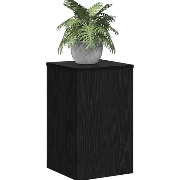 Plantestativer^Planteholder sæt 2 stk - Moderne plante stande i sort eg | Størrelse: 30 x 30 x 50 cm