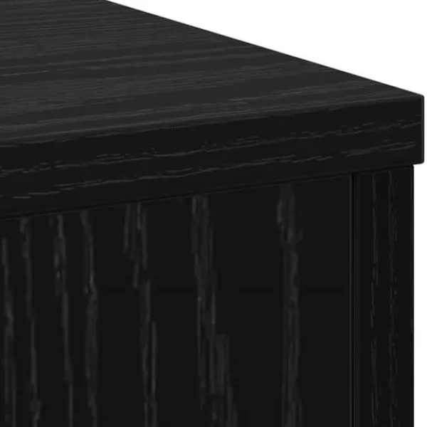 Plantestativer^Planteholder sæt 2 stk - Moderne plante stande i sort eg | Størrelse: 30 x 30 x 50 cm