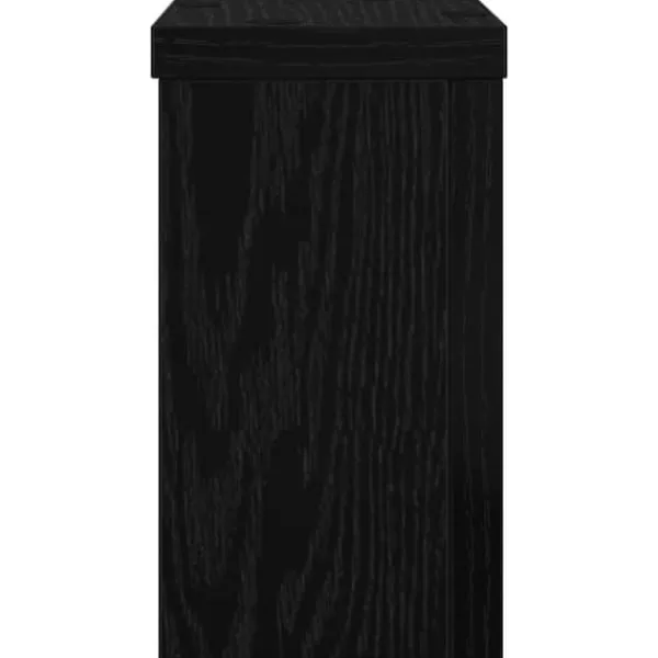 Plantestativer^Planteholder sæt i sort eg - Elegant design | Størrelse: 10x10x18 cm | 2 pcs