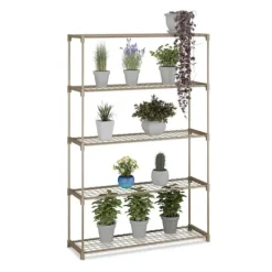 Plantestativer^Planteholder, 140x91x28 cm, Brun
