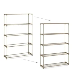 Plantestativer^Planteholder, 140x91x28 cm, Brun