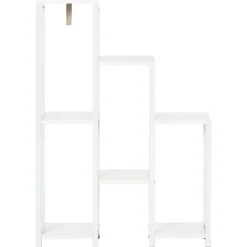 Plantestativer^Planteholder, 65x23x94,5 cm, Hvid