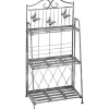 Clearance Planteholder, 44x25x96 cm, Sølv Plantestativer