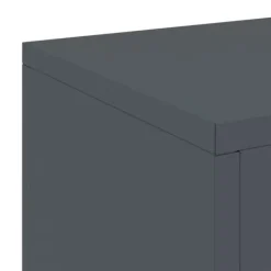 Best Planteholdere 2 stk - Minimalistisk Stål | Farve: Antracit | Størrelse: 24x24x35 cm Plantestativer